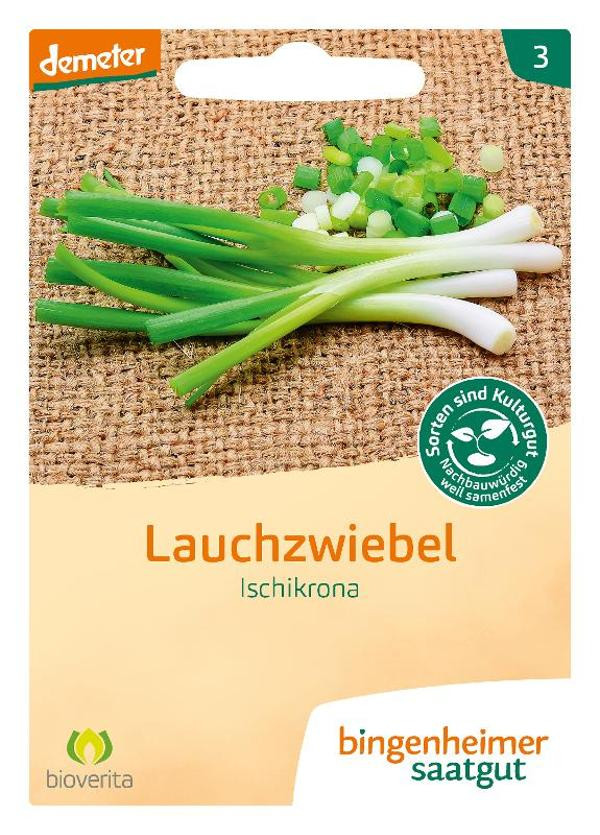 Produktfoto zu Saatgut Lauchzwiebeln Ischikrona