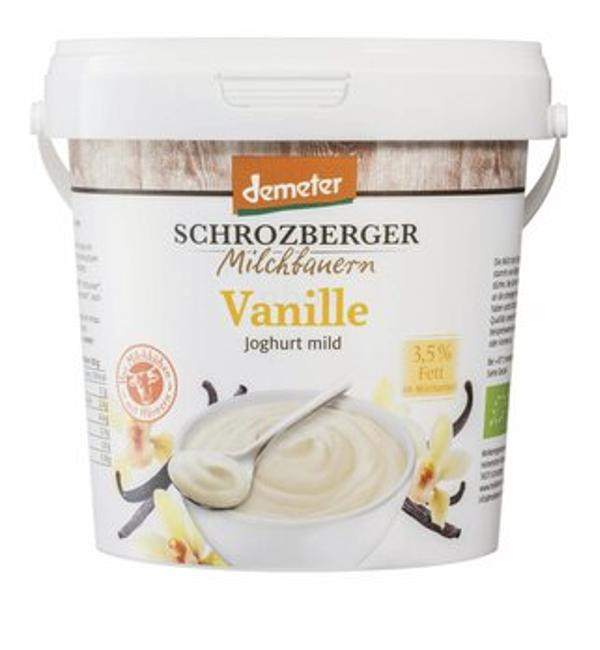 Produktfoto zu Joghurt Vanille 1kg