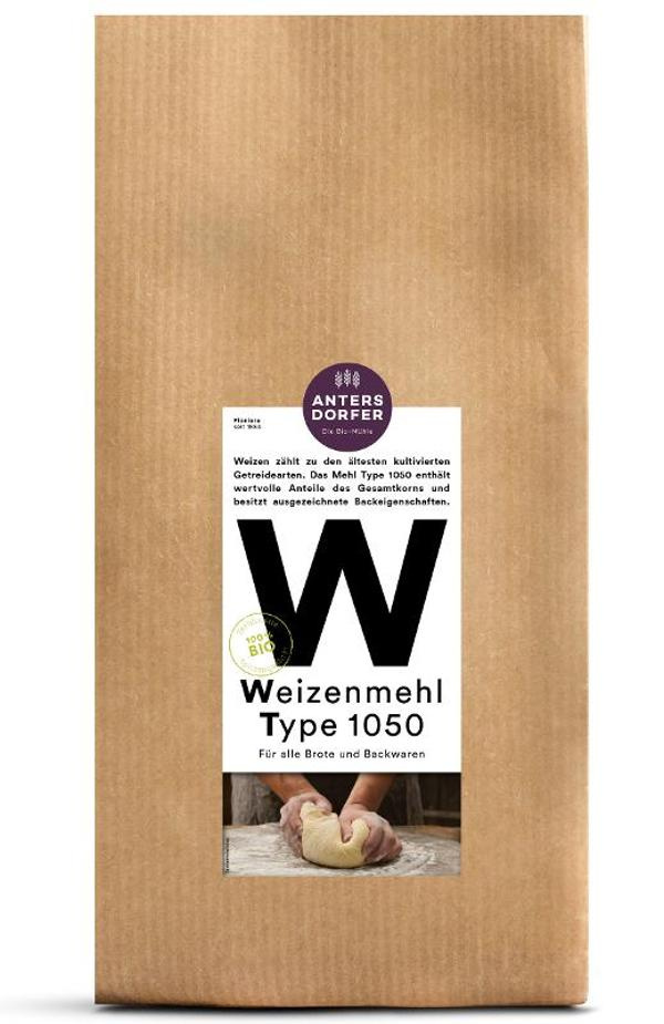 Produktfoto zu Weizenmehl 2,5kg Type 1050