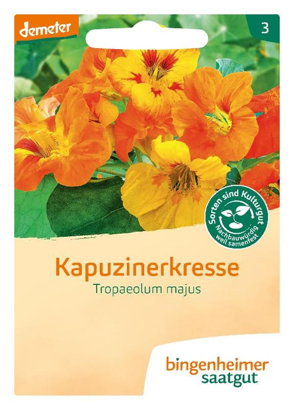 Produktfoto zu Saatgut Kapuzinerkresse