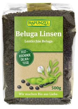 Produktfoto zu Belugalinsen 500g