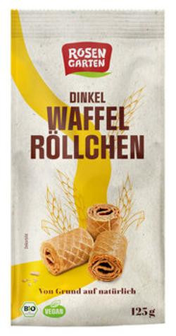 Produktfoto zu Dinkel Waffelröllchen