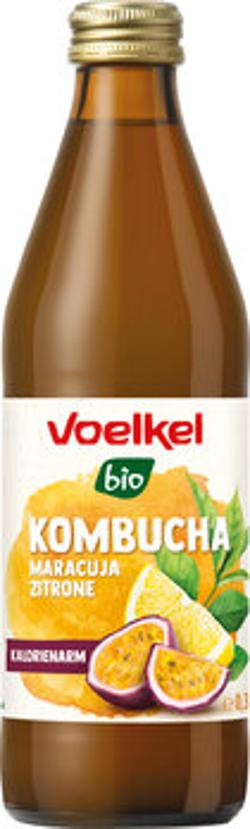 Produktfoto zu Kombucha Maracuja Zitrone 0,33l