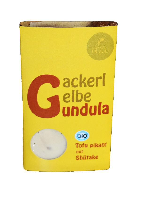 Produktfoto zu Tofu Gackerl Gelbe Gundula, 210g