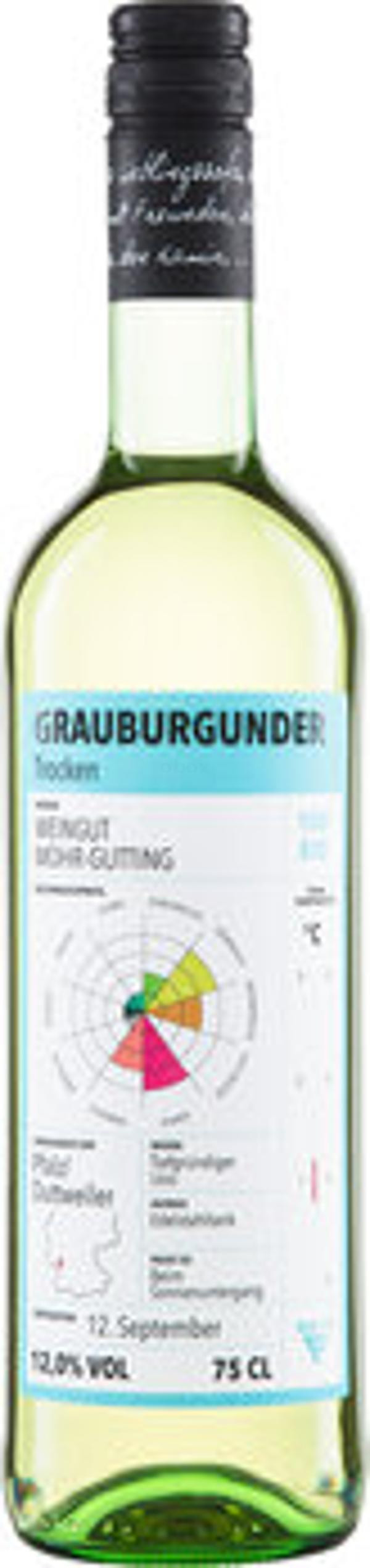 Produktfoto zu Grauburgunder QW Pfalz ECOVIN