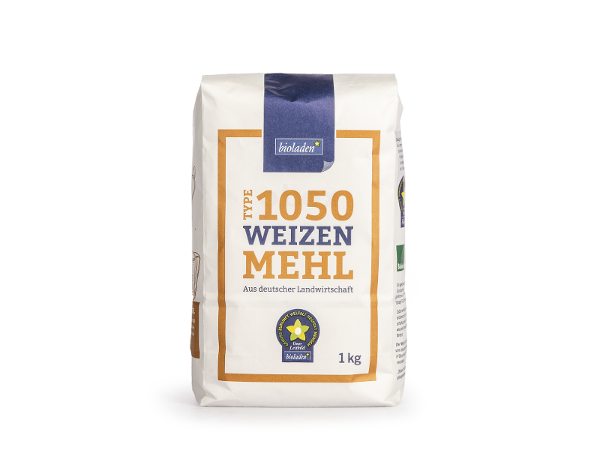 Produktfoto zu Weizenmehl 1kg Type 1050