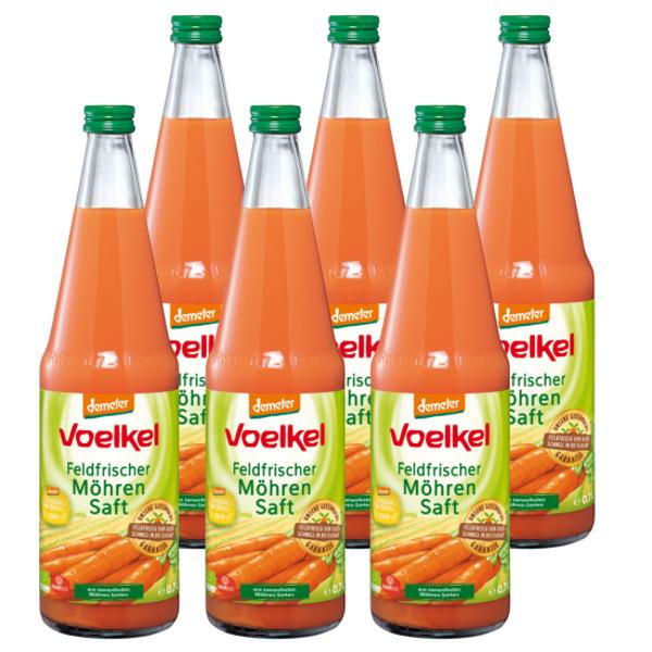 Produktfoto zu Möhrensaft 6x0,7l