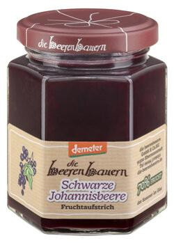 Produktfoto zu Fruchtaufstrich Schwarze Johannisbeere 200g