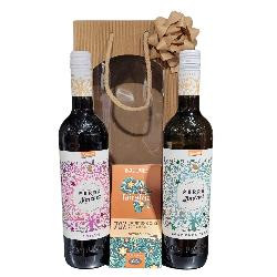 Produktfoto zu Geschenkset Wein & Schokolade