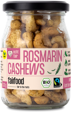 Produktfoto zu Cashews Rosmarin & Thymian, geröstet