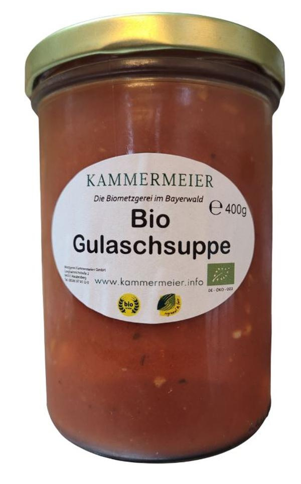 Produktfoto zu Gulaschsuppe 400ml