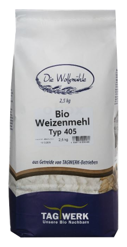 Produktfoto zu Weizenmehl 2,5kg Type 405