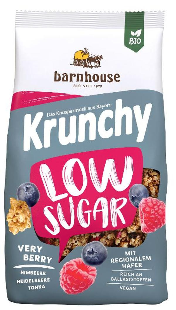 Produktfoto zu Müsli Krunchy Low Sugar Beeren 375g