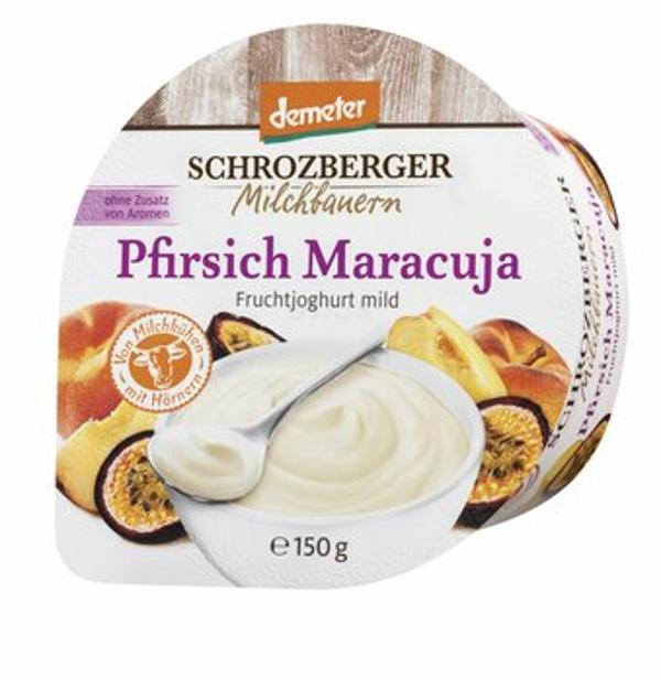 Produktfoto zu Fruchtjoghurt Pfirsich Maracuja 150g