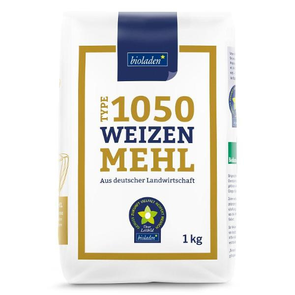 Produktfoto zu Weizenmehl 1kg Type 1050